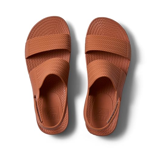 Reef Water Vista Womens Platform Sandal, Water Friendly, Adjustable Strap, Adobe, 8 - Image 4