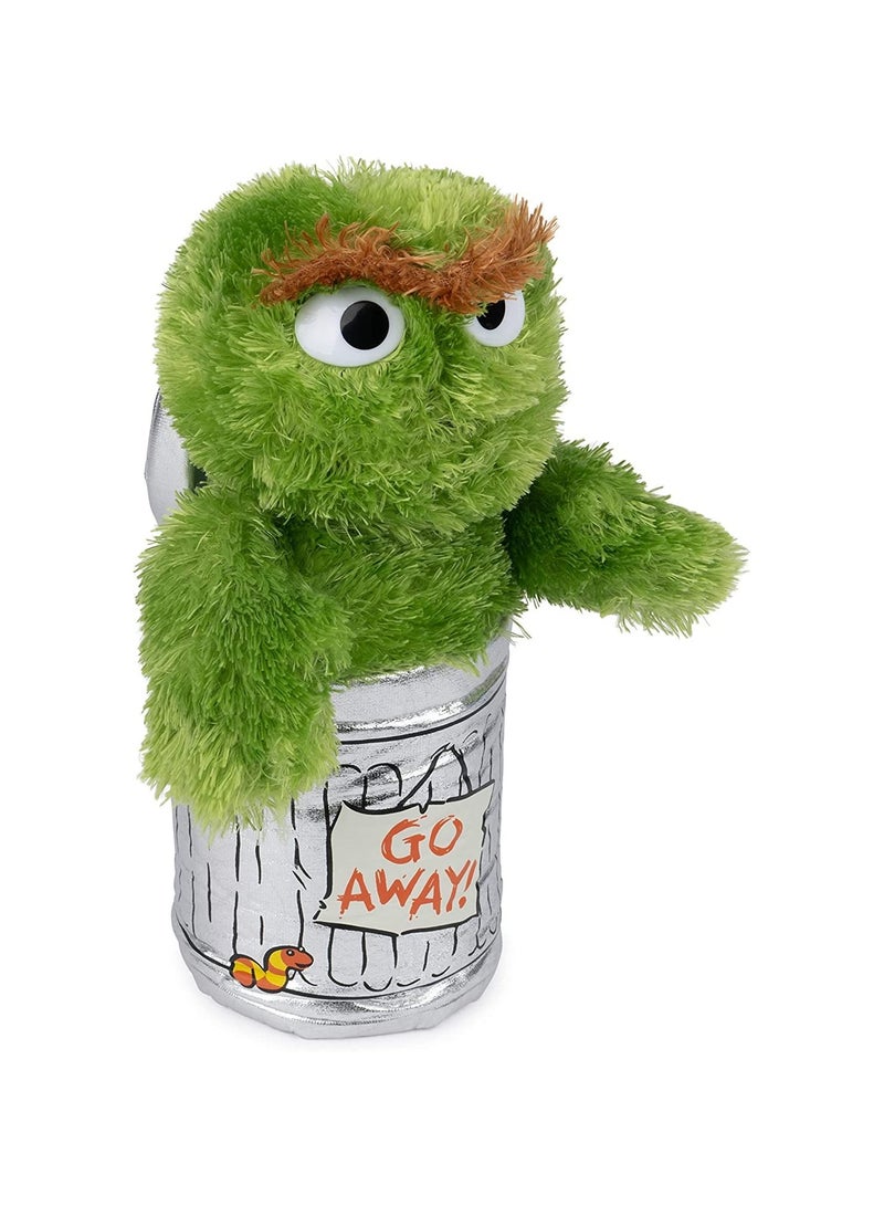 GUND Sesame Street Oscar The Grouch Stuffed Animal 10 Inch - Image 2