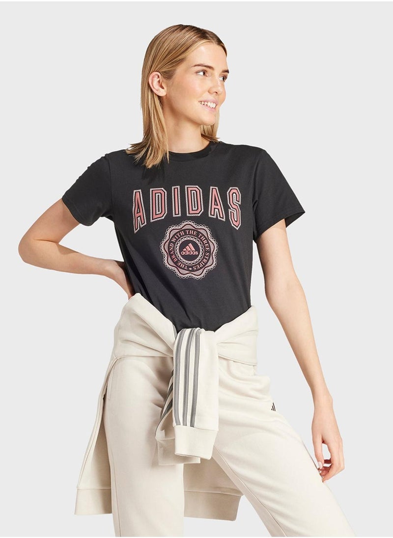 Adidas Collegiate Graphic T-Shirt  - Image 5