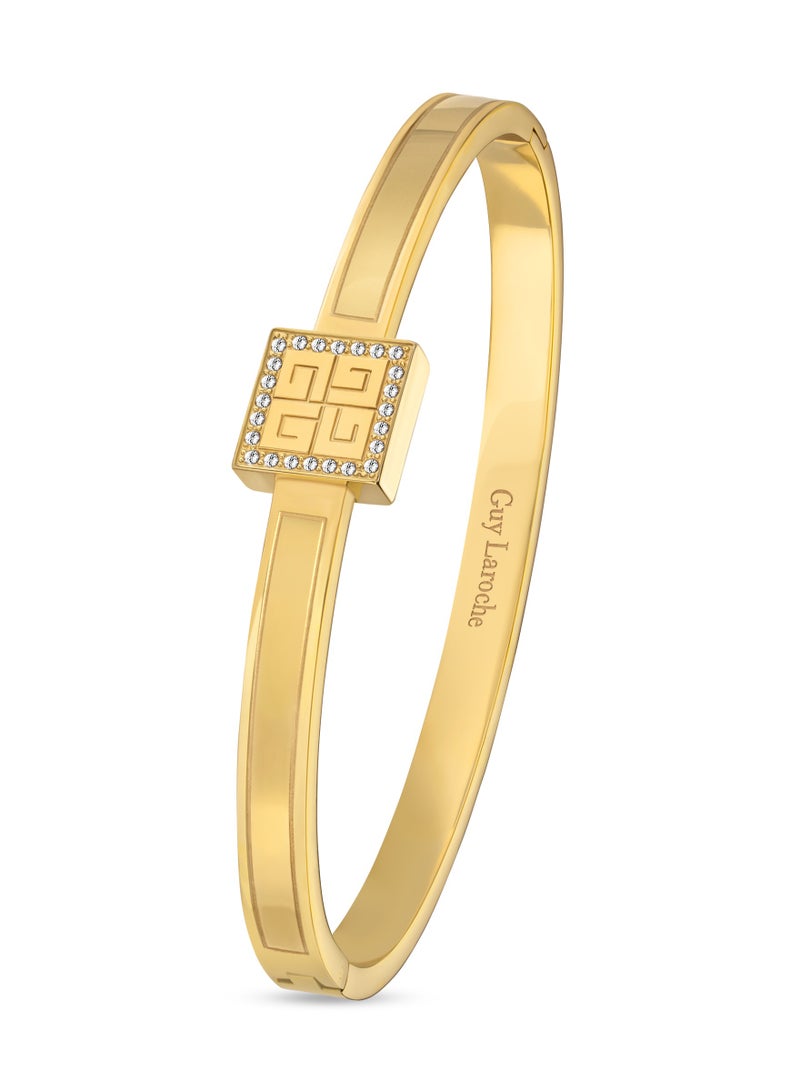 غاي لاروش سوار إيفا مطلي بالذهب للنساء - Image 2