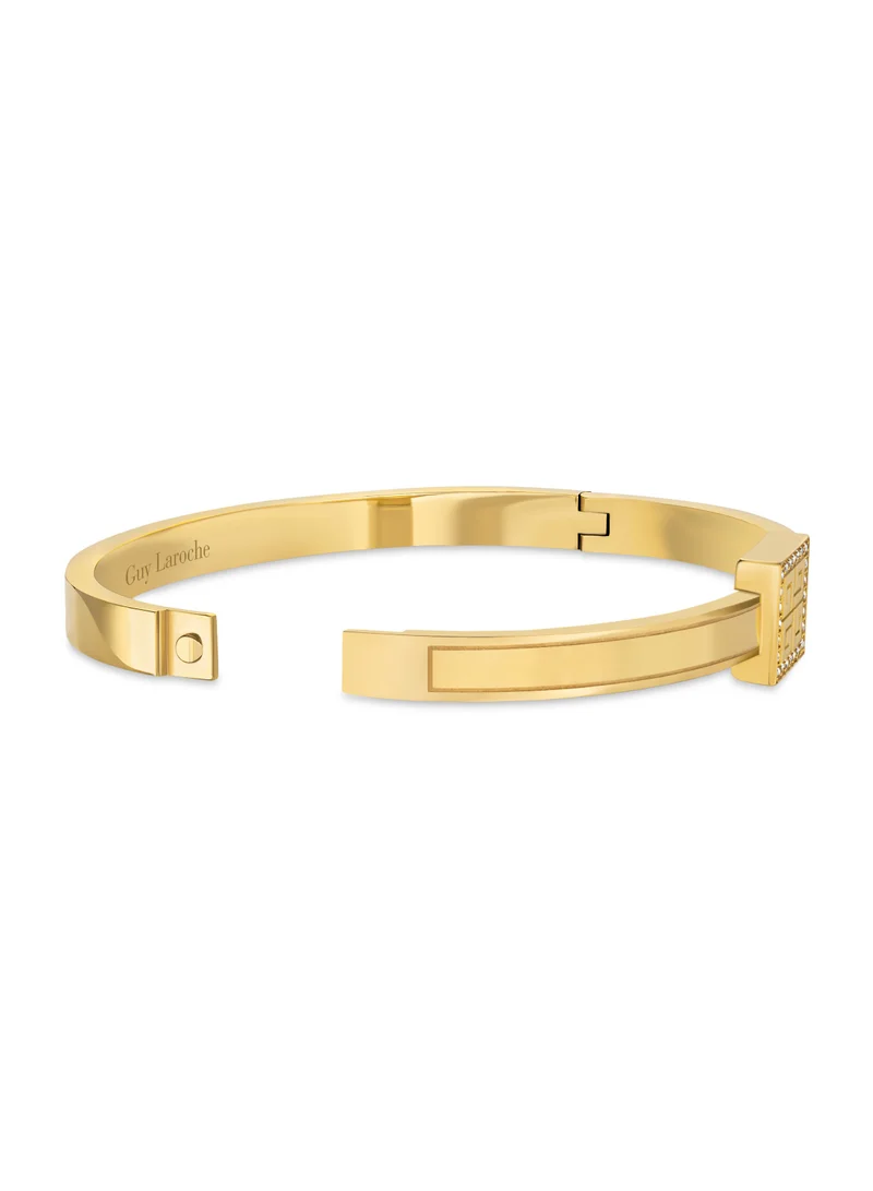 Guy Laroche Eva Gold Plated Bracelet Bangle For Women