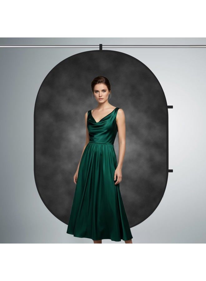 Kate 5x6.5ft Collapsible Backdrop Portrait Professional Double Sided Pop-up Photo Backdrop Abstract Photo Studio Prop - Image 2