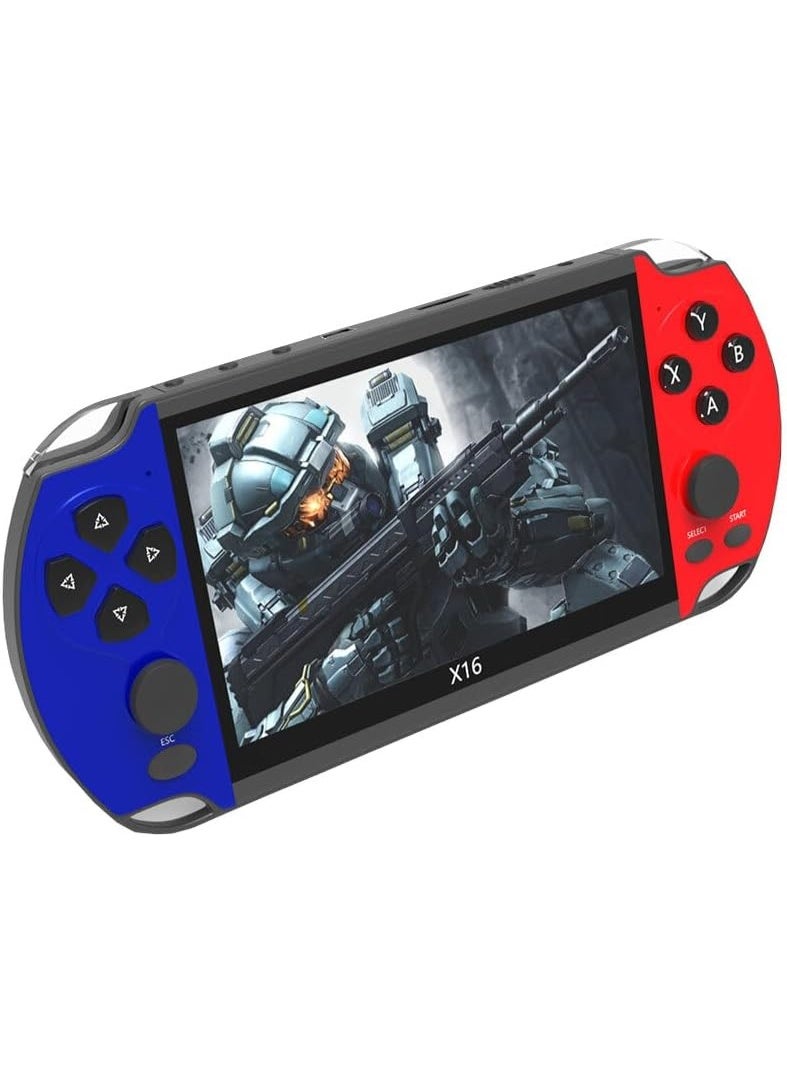 X16 6.5 Inch Portable Game Console – Built-in 10,000+ Classic Games, TV Output via AV Cable, Supports TF Card, Music, Video, and E-Book Player – Retro Handheld Game Box for Adults & Kids - Image 1