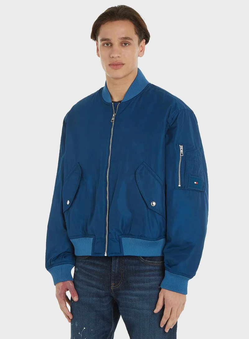 TOMMY HILFIGER Zip Through Bomber Jacket