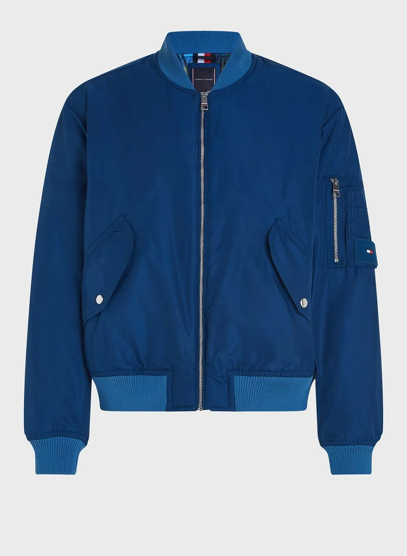 TOMMY HILFIGER Zip Through Bomber Jacket