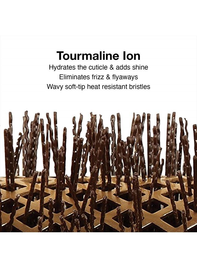 Olivia Garden NanoThermic Ceramic + Ion Round Thermal Hair Brush NT-12 (1/2") - Image 3