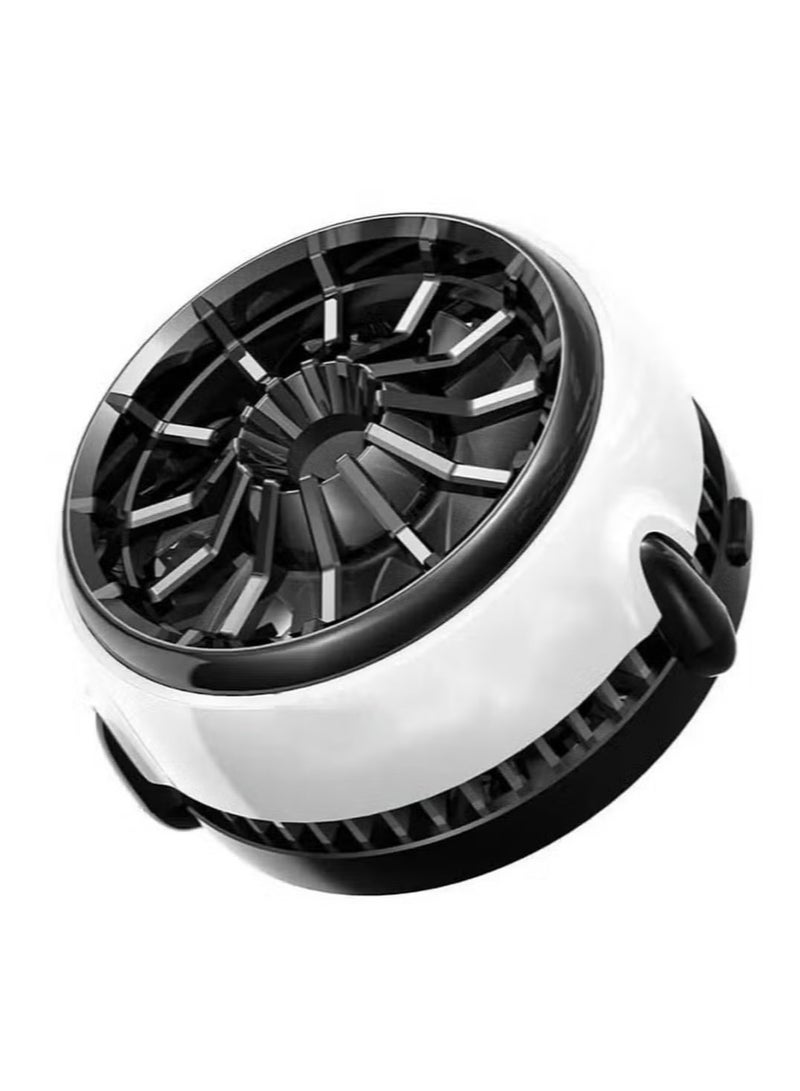 ELTRAZONE CX03 2-in-1 Phone Cooler with Wireless Fast Charging, Qi-Enabled Cooling Pad for iPhone and Android, Overheating Protection, Portable Heat Sink for Gaming, Streaming, and High-Performance Use - Image 1