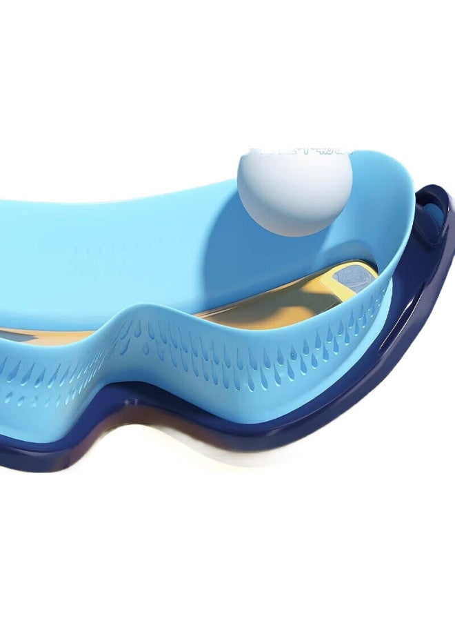 Youyou Children'S Swimming Goggles And Cap, Waterproof Anti-Fog Swimming Pool Large Frame Goggles Four-Piece Set 61412, Little Elf - Image 2