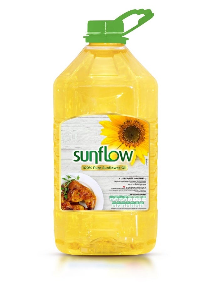 Sunflow زيت عباد الشمس 4 لتر - Image 1