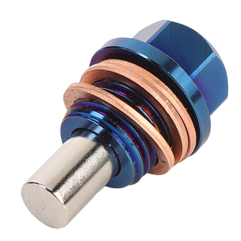 M14 x 1 5 Magnetic Titanium Engine Oil Drain Plug Bolt Nut with 3 Gaskets for Vehicle - Image 5