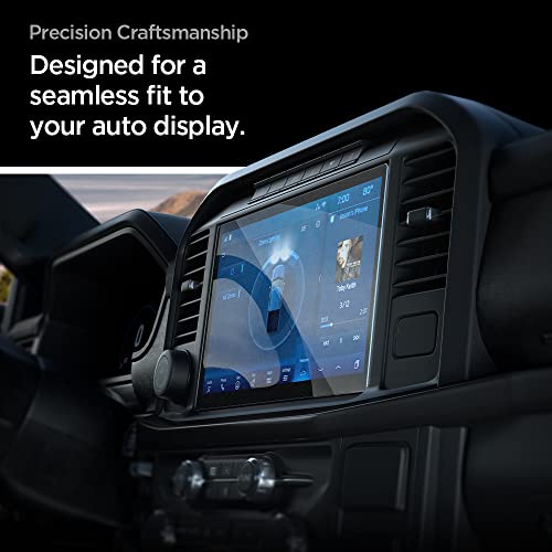 Spigen Tempered Glass Screen Protector [GlasTR Slim] designed for Ford F-150, Ford F-150 Lightning, Ford Expedition 12 inch Dashboard Touchscreen - Image 5