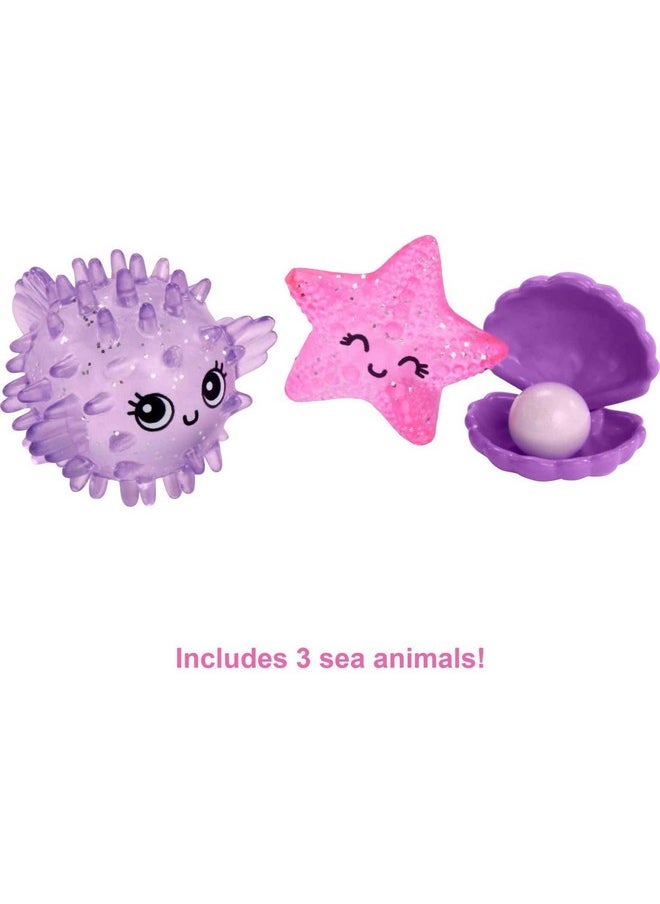 Barbie Mermaid Power Chelsea Mermaid Doll (Blue & Purple Hair) With 2 Pets, Treasure Chest & Accessories, Toy For 3 Year Olds & Up  - Image 3