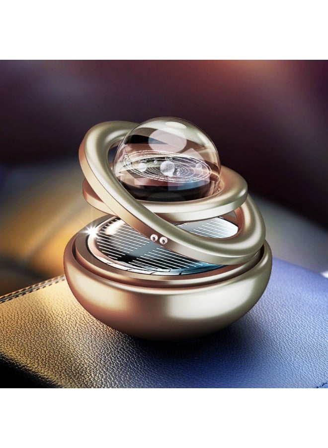 XIYU Solar Car Aromatherapy Diffusers Planet Car Air Fresheners Car Interior Accessories Car Decoration - Image 1