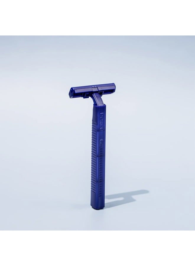 Dorco Fresh Twin Blade Disposable Razors (6 Pack) – Smooth & Comfortable Shave for Men and Women | Non-Slip Handle, Pivoting Head, Lubricating Strip | Ideal for Sensitive Skin & Travel - Image 5