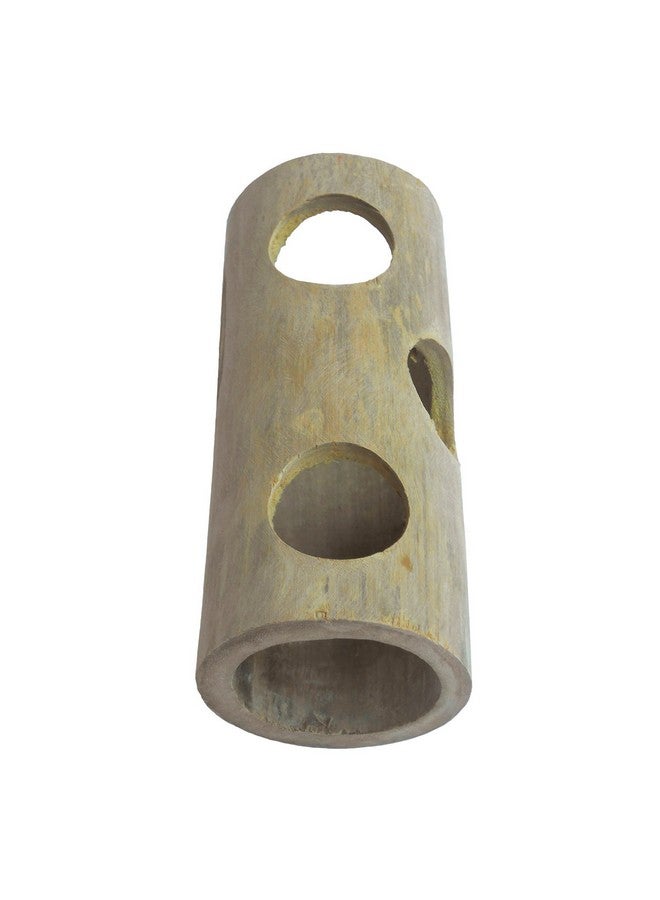 KSK Natural Bamboo Wood Hamsters Tunnel Exercise Tube Chew Toy Forest Hollow Bamboo Trunk Tunnel Tube Toy for Small Animals - Image 5