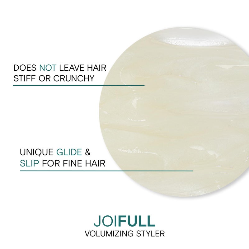 Joico JoiFULL Volumizing Styler | For Fine, Thin Hair | Add Instant Body | Long-Lasting Volume & Texture | Protect Against Pollution | With Rice Protein & Bamboo Extract | 3.38 Fl Oz - Image 4