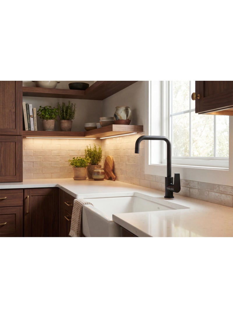 Heimberg Lutz Kitchen Sink Mixer Tap – Single Lever, 35mm Sedal Cartridge, Neoperl Aerator, High Pressure Bathroom & Kitchen Faucet - Image 2
