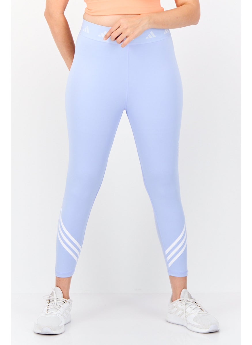 Adidas Women Sportswear Fit Training Legging, Baby Blue  - Image 1