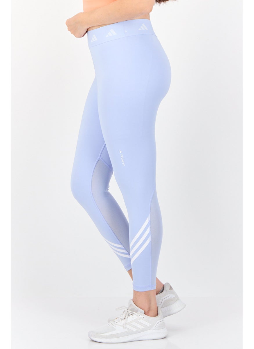 Adidas Women Sportswear Fit Training Legging, Baby Blue  - Image 3
