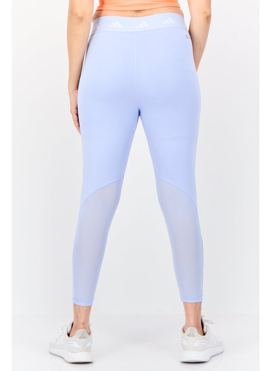 Adidas Women Sportswear Fit Training Legging, Baby Blue  - Image 4
