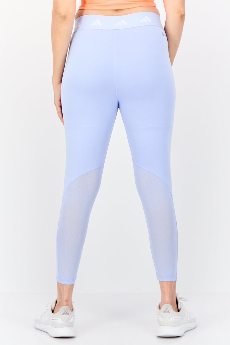 Adidas Women Sportswear Fit Training Legging, Baby Blue - Image 4