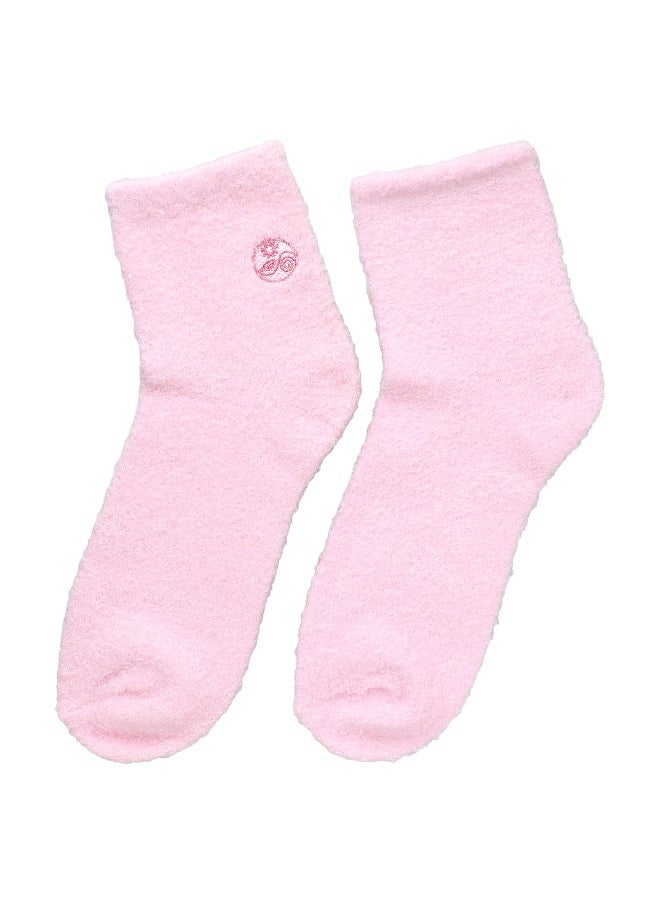 Earth Therapeutics - Earth Therapeutics, Aloe Moisture, Aloe Socks, Pink and White, 2 Pairs - Image 1