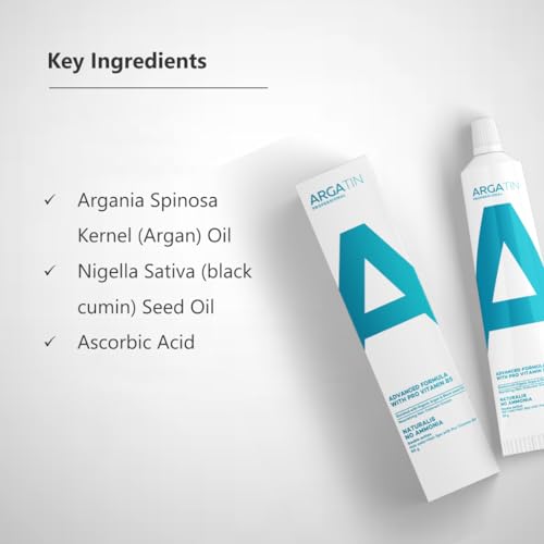 ARGATIN Professional Naturalis Hair Color Tube, No.1 Black - 80gm | 2in1 Formula Hair Color + Hair Spa | Enriched with Pro Vitamin B5 & Organic Argan Oil - Image 4