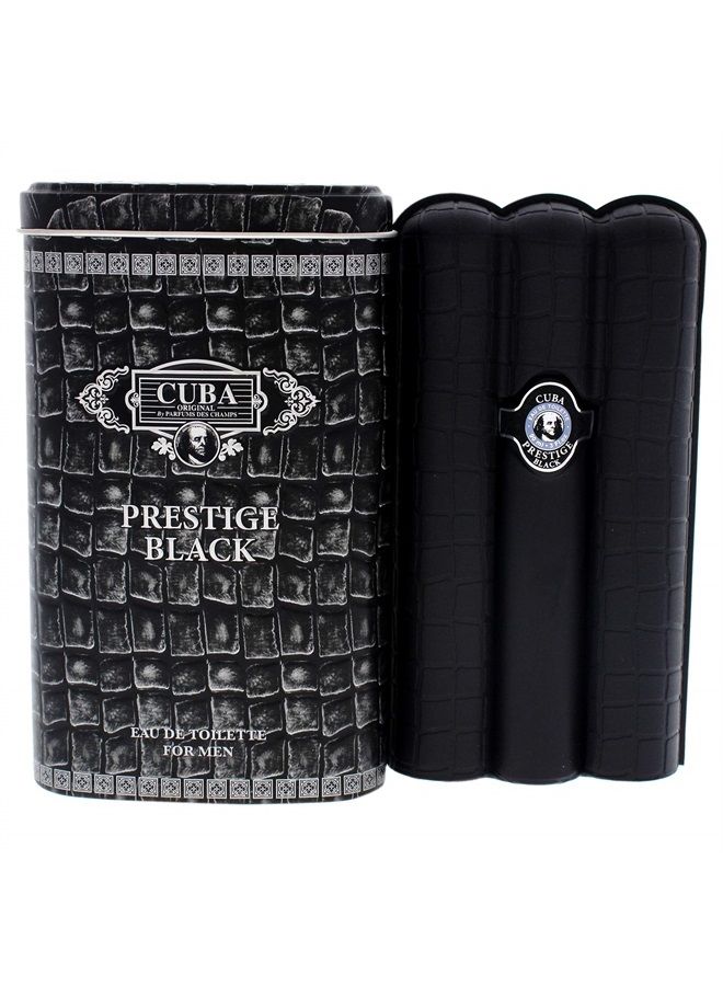 Cuba Cuba Prestige Black Men 3 oz EDT Spray - Image 1