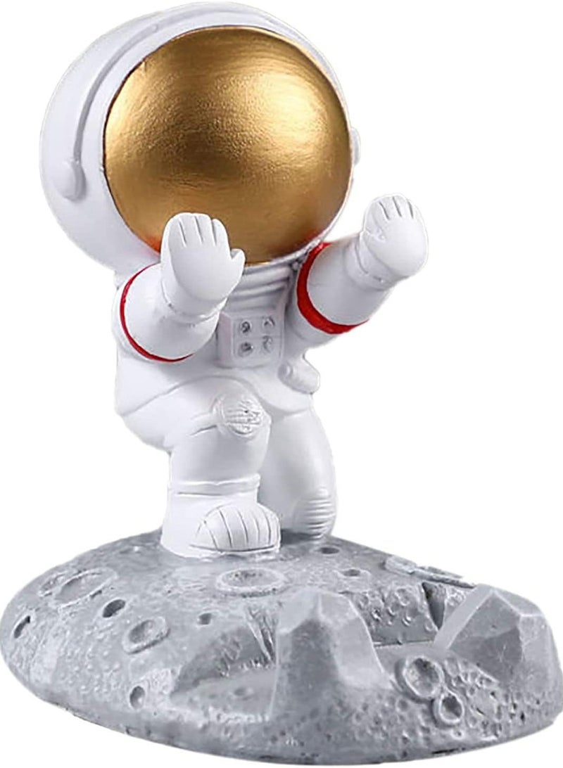 general Cell Phone Holder, Creative Astronaut Cell Phone Holder Spaceman Cell Phone Holder Cute Funny Smartphone Holder Stand for Desk Home Office Decoration - Image 1