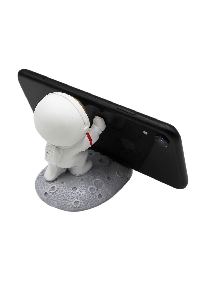 general Cell Phone Holder, Creative Astronaut Cell Phone Holder Spaceman Cell Phone Holder Cute Funny Smartphone Holder Stand for Desk Home Office Decoration - Image 3