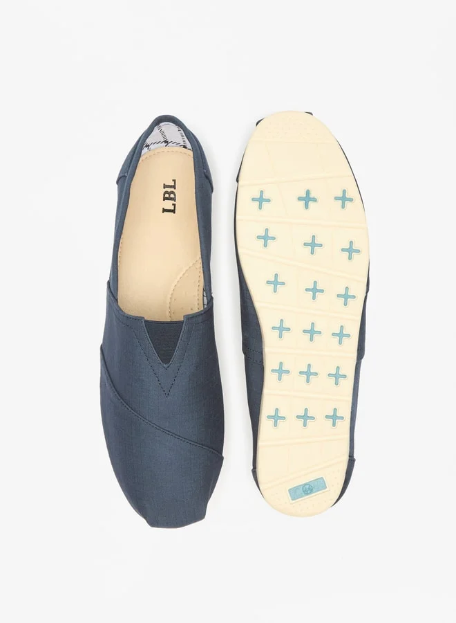ال بي ال من شو اكسبرس Men's Solid Slip-On Loafers