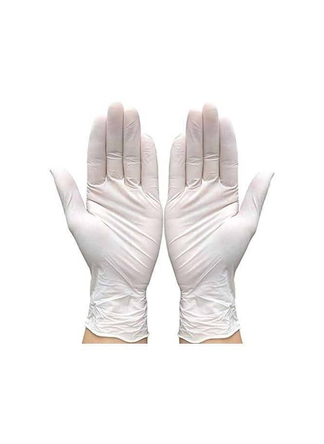 General Gloves latex white -100 PCS  - Image 1