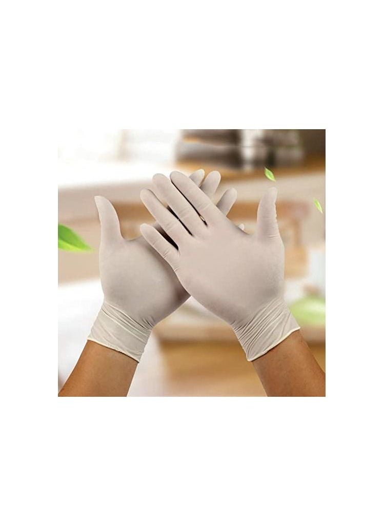 General Gloves latex white -100 PCS  - Image 2