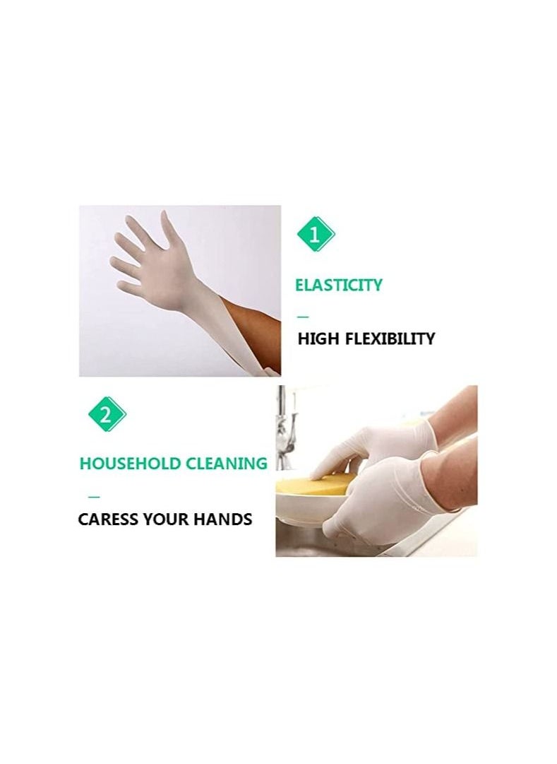 General Gloves latex white -100 PCS  - Image 3