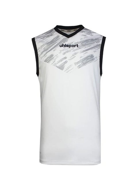 uhlsport Men’s Top Tank, For running fitness And gym Smart Breathe LITE Quick-Drying Fabric V-Neck Sleeveless Freedom of Movement And Flexibility