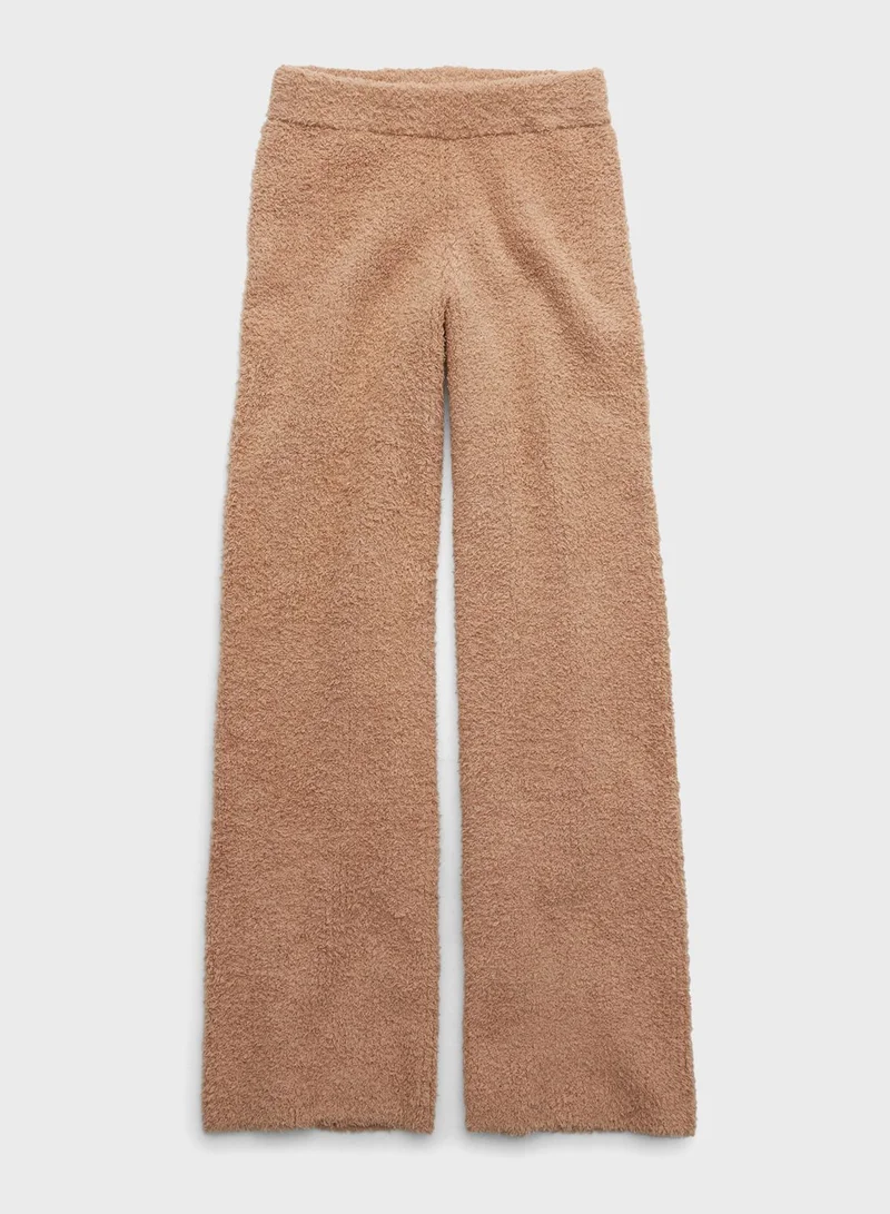 Aerie High Waist Wide Leg Pants