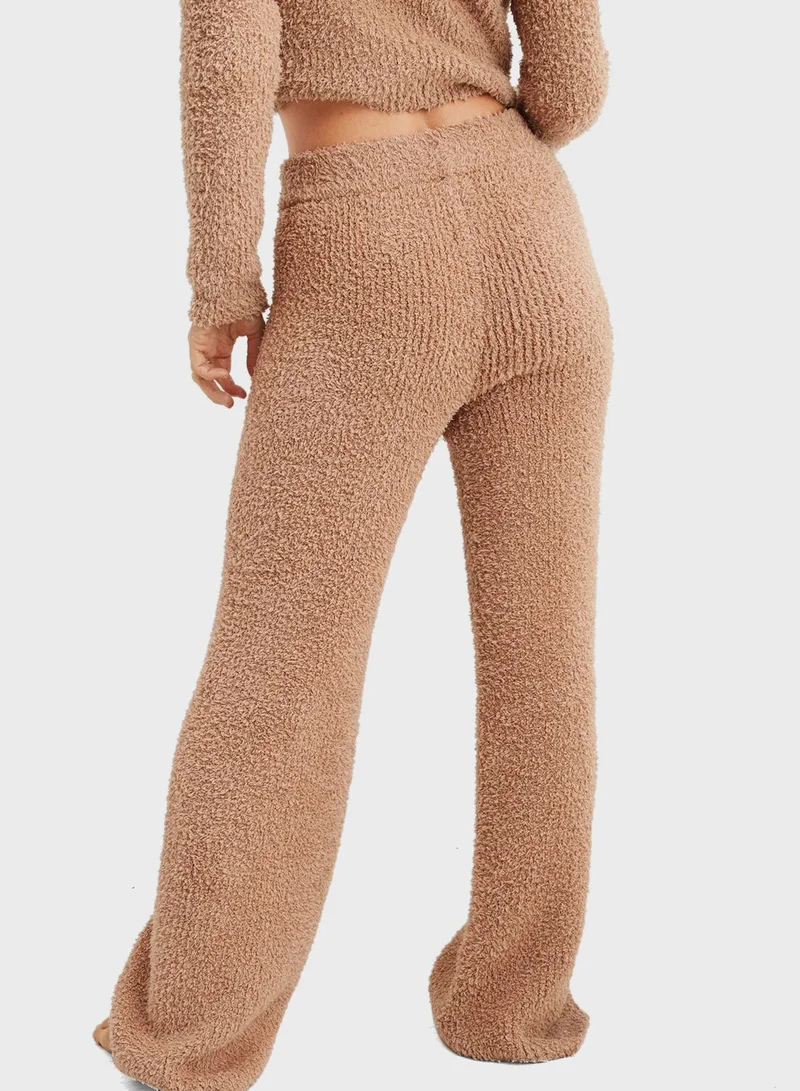 Aerie High Waist Wide Leg Pants