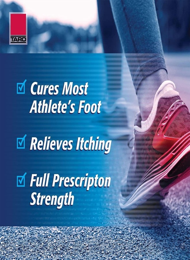 Taro Terbinafine Hydrochloride antifungal Cream 1% - Athletes Foot Cream Extra Strength, relieves itching & Burning, Cures Most Athlete's Foot, Jock Itch & Ringworm 1 oz - Image 4