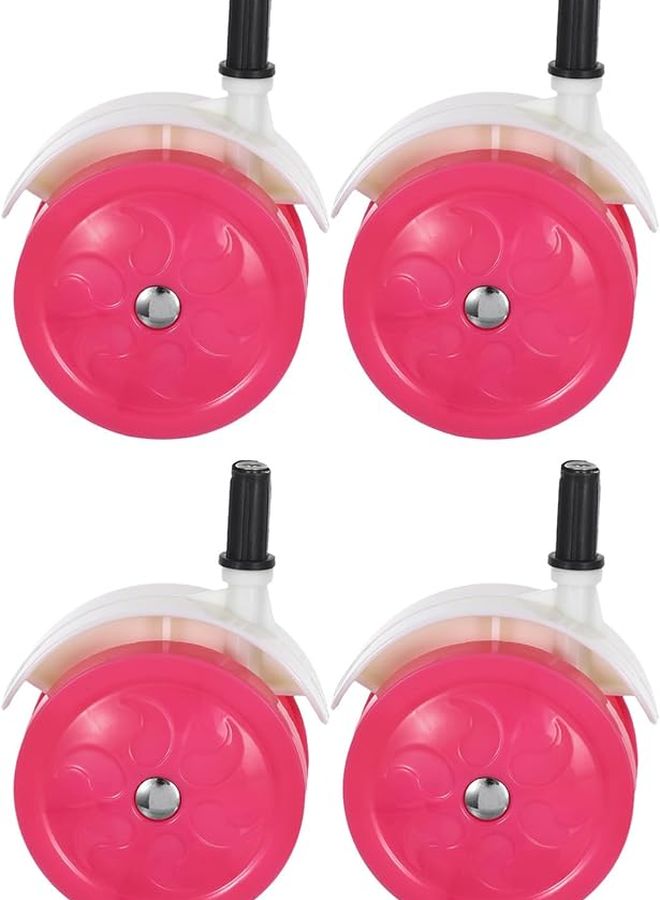4Pcs Walker Wheels Plastic Casters Quiet Easy Clean Durable Replacement Stroller Parts - Image 2