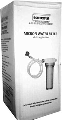 eco crystal Micron Filter, White, ( Pack Of 1 ) - Image 3