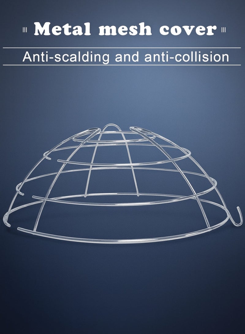 Pet Heater & Poultry Heat Lamp with Metal Reflector – 2m Hanging Chain & Safety Mesh Guard | Brooder Heating Lamp for Chicks, Puppies, Kittens, Birds & Reptiles - Image 5