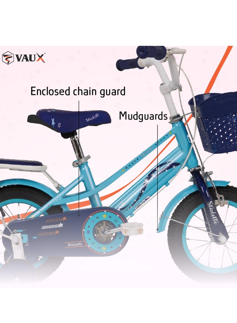 Vaux Starlette Road Bike || 16 Inch Wheel Size || For Kids || Adjustable Seat || Green - Image 3
