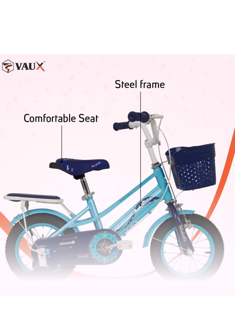 Vaux Starlette Road Bike || 16 Inch Wheel Size || For Kids || Adjustable Seat || Green - Image 2