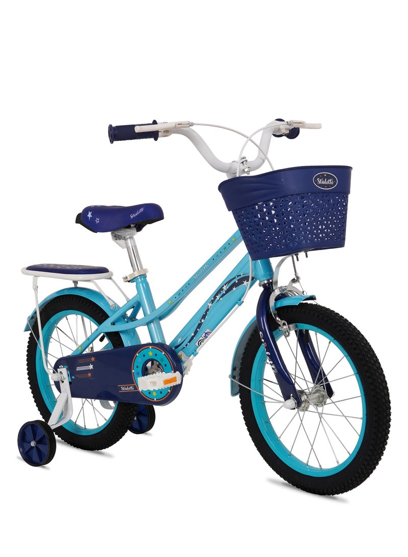Vaux Starlette Road Bike || 16 Inch Wheel Size || For Kids || Adjustable Seat || Green - Image 1