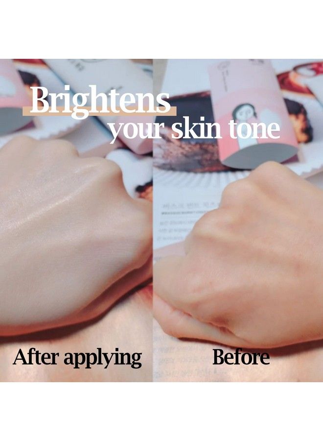 MIDHA Rice Tone Up Cream Instantly Brightening And Toning Cream 70% Rice Bran Water Instant Natural Coverage Skin Imperfection Coverage Vegan - Image 4