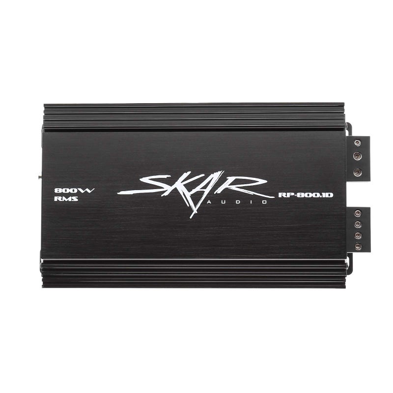 Skar Audio RP-800.1D Monoblock Class D MOSFET Amplifier with Remote Subwoofer Level Control, 800W - Image 1