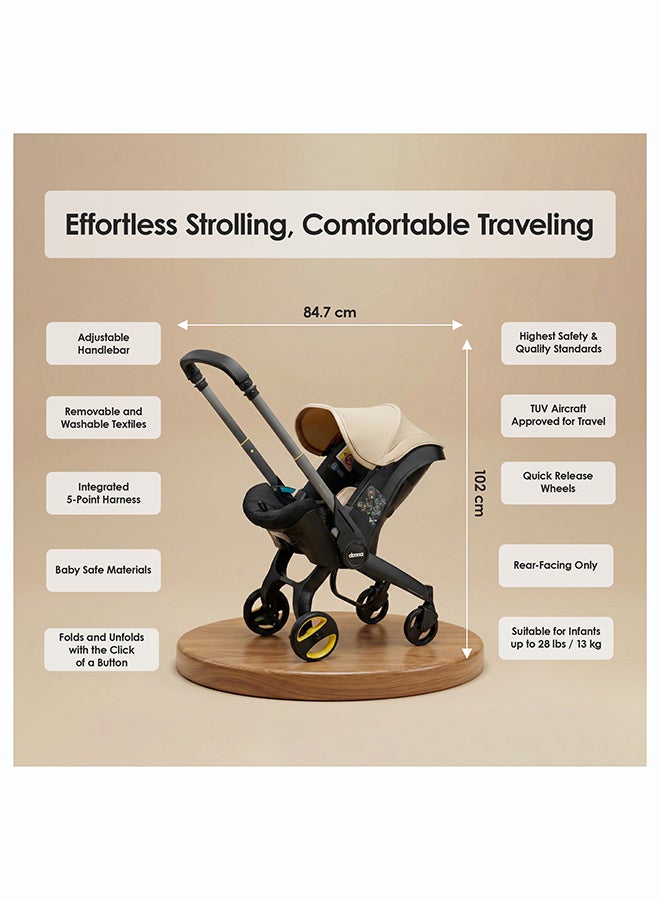 Doona I Infant Car Seat - Sahara Sand - Image 4
