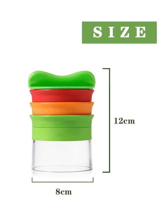 Generic - Handheld 3 Blade Adjustable Spiralizer Vegetable Slicer, 3 In 1 Stainless Steel Anti Rust Blade ABS Handle Spiral Cutter, Low Carb Vegan Meals Salad Slicer (Green) - Image 1