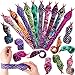 Shindel 10PCS Snake Slap Bracelets Stuffed Snap Bands Reptile Snap Bracelets Fuzzy Animal Bracelet for Birthday Party Favors Halloween 10 Assorted Designs - Image 2