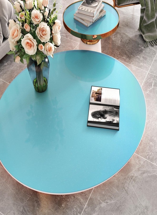 Wallercity Light Blue Glitter Contact Paper for Backsplash Peel and Stick Wallpaper for Bedroom Kitchen Cabinets Wallpaper Shiny Vinyl Wall Paper Waterproof Glossy Wallpaper Removable for Countertops - Image 4